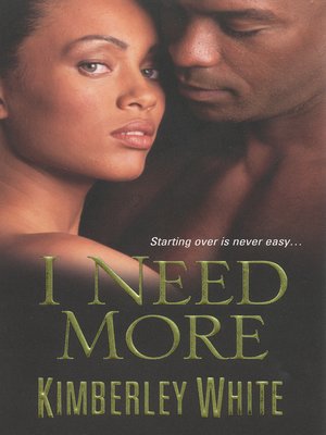 cover image of I Need More